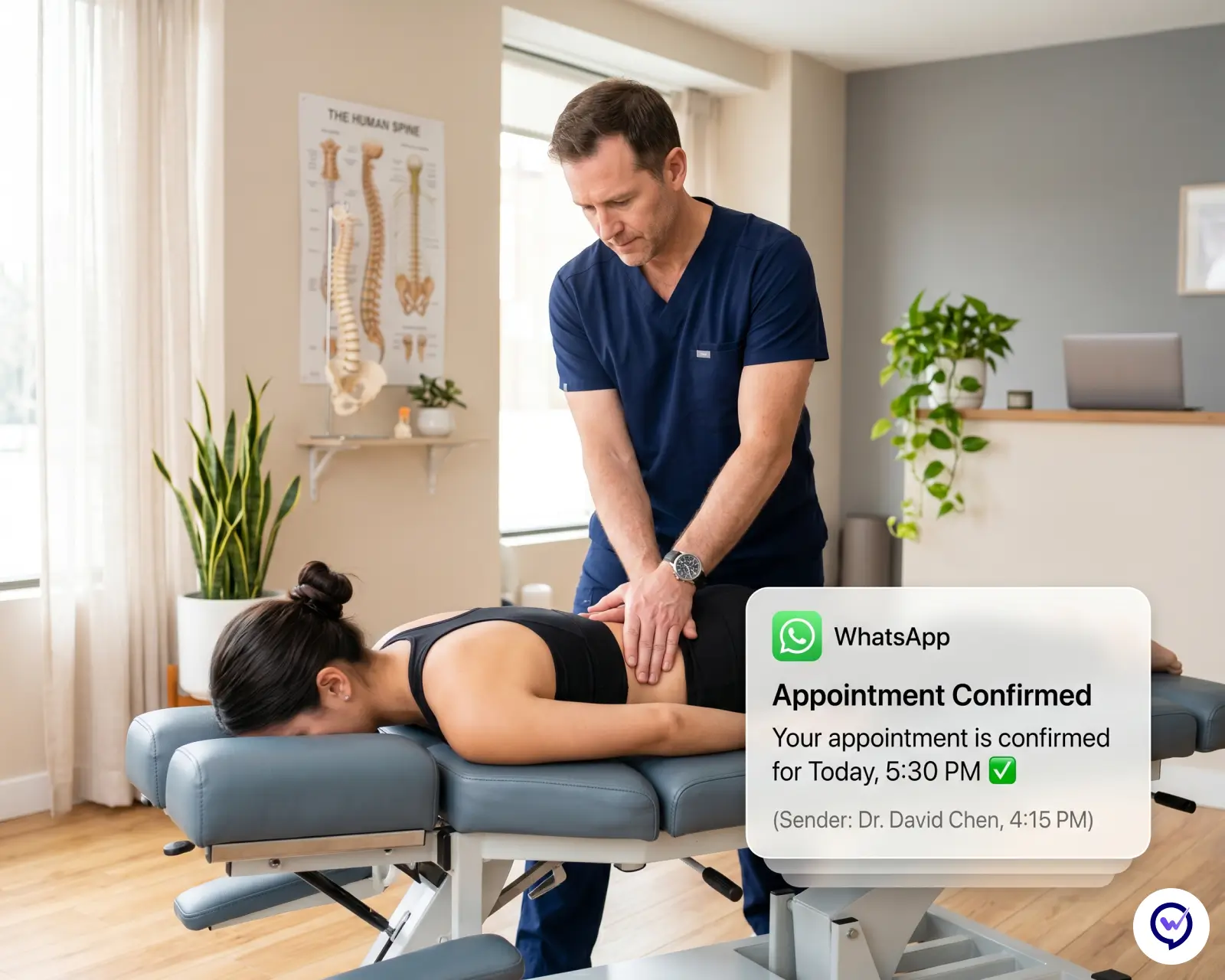 Chiropractors on Whautomate