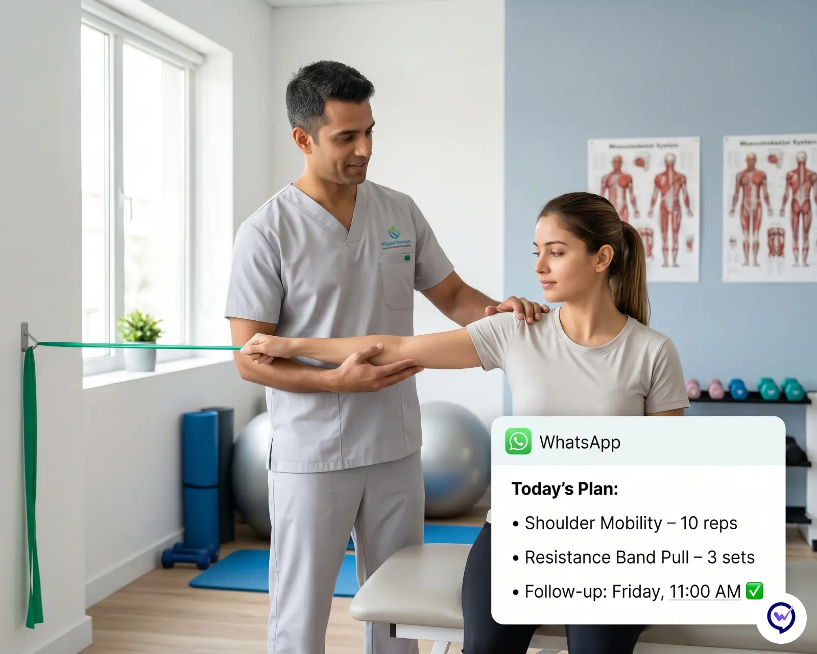 Physiotherapists on Whautomate
