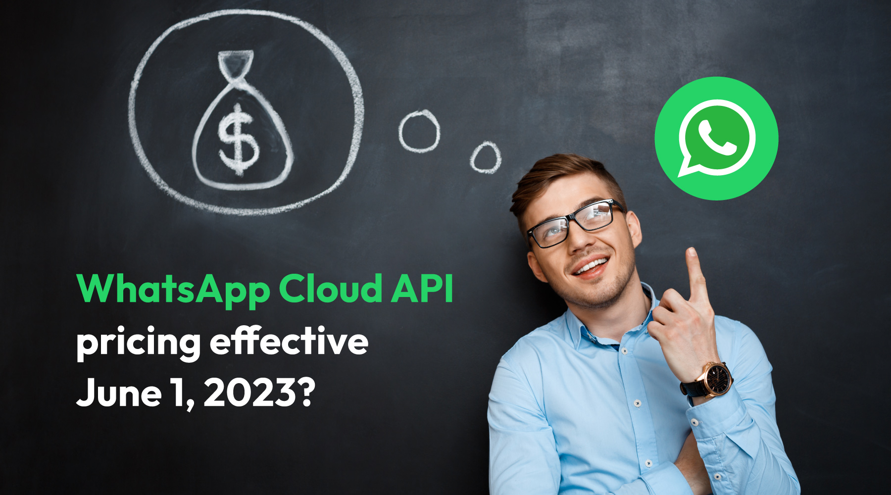 WhatsApp Cloud API pricing effective June 1, 2023?